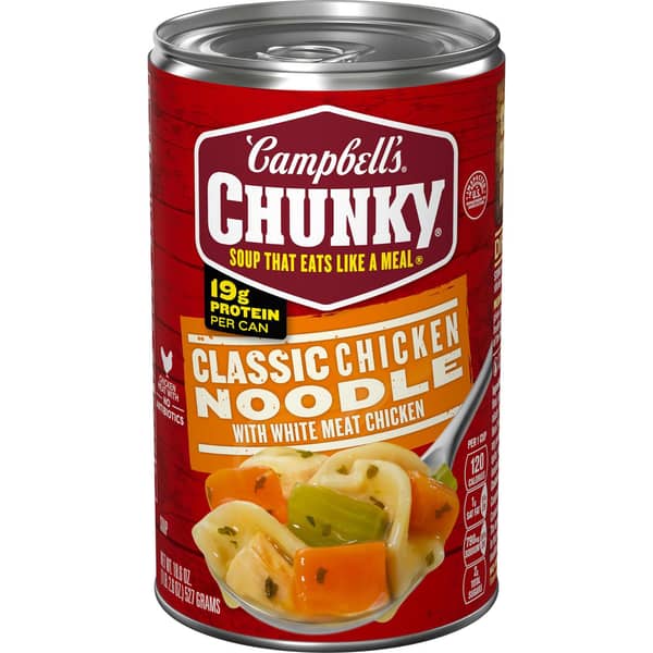 Campbell's Chunky Classic Chicken Noodle Soup Can