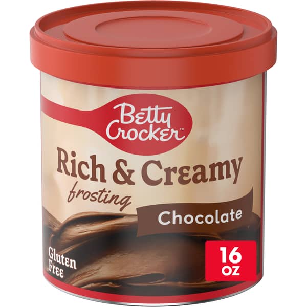 Betty Crocker Gluten Free Rich and Creamy Chocolate Frosting