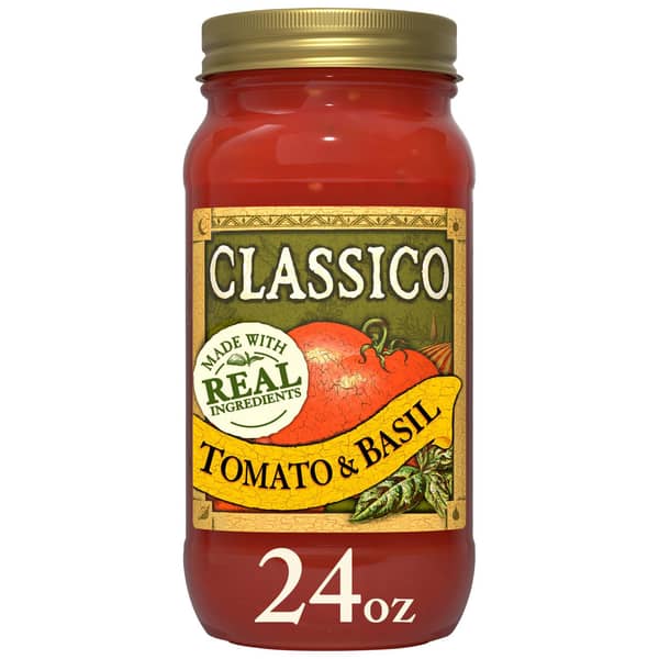 Classico Tomato & Basil Pasta Sauce Jar
