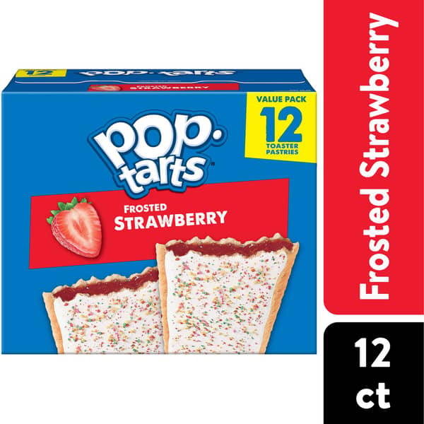 Pop-Tarts Frosted Strawberry Toaster Pastries