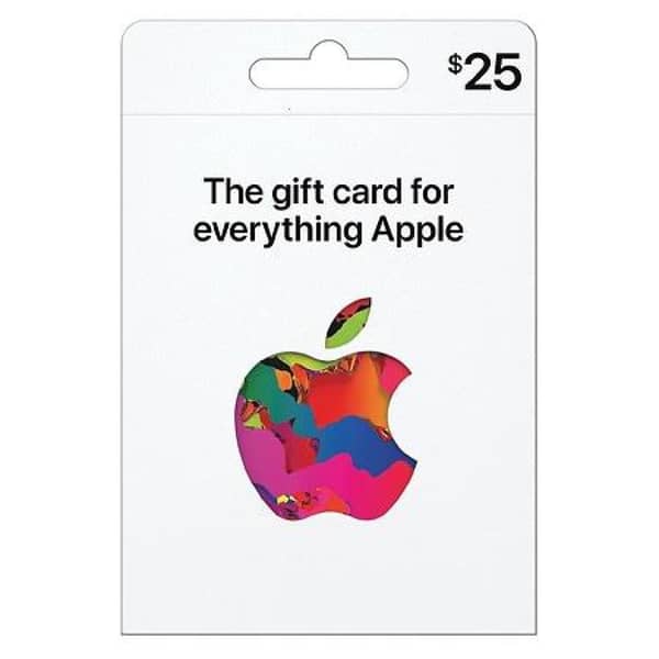Apple $25 Gift Card