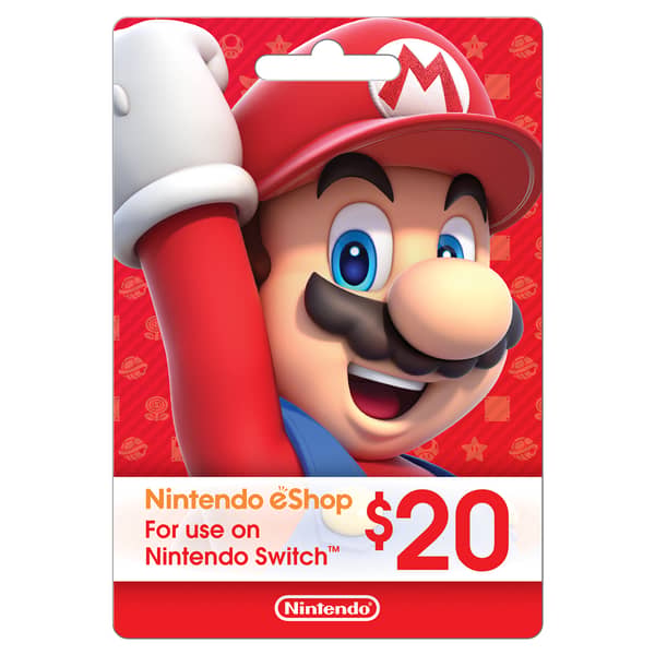 Nintendo eShop $20 Gift Card