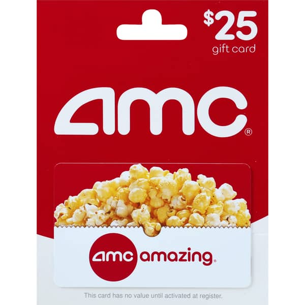 AMC Theatres $25 Gift Card
