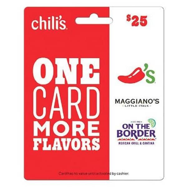 Brinker $25 Gift Card