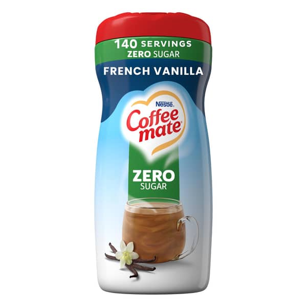 Nestle Coffee-Mate Sugar Free French Vanilla Coffee Creamer Powder