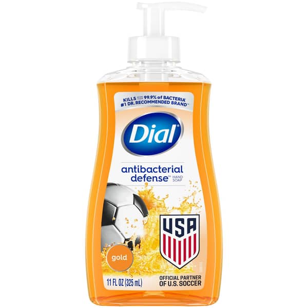 Dial Antibacterial Defense Gold Plus Aloe Liquid Hand Soap