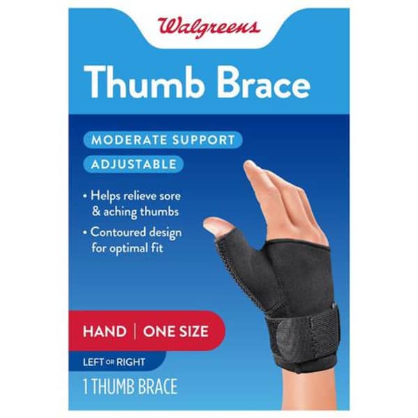 Walgreens Adjustable One Size Thumb Brace