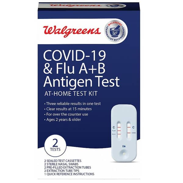 Walgreens Covid-19 / Flu A&B Antigen Test