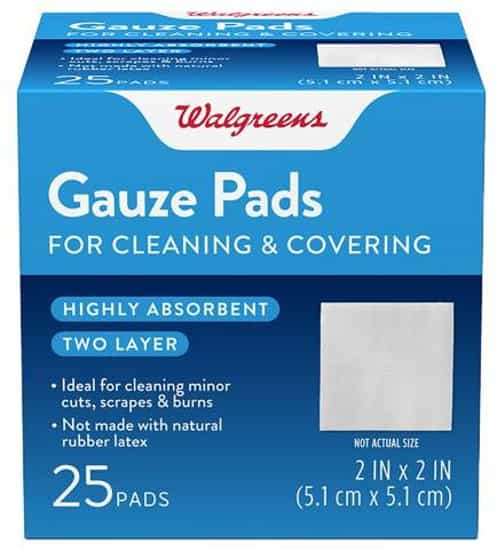 Walgreens 2" x 2" Gauze Pads