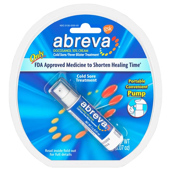 Abreva Cold Sore Treatment Cream