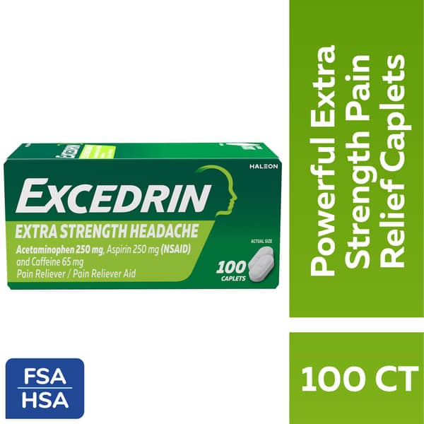 Tylenol Extra Strength 500mg (100 Caplets)