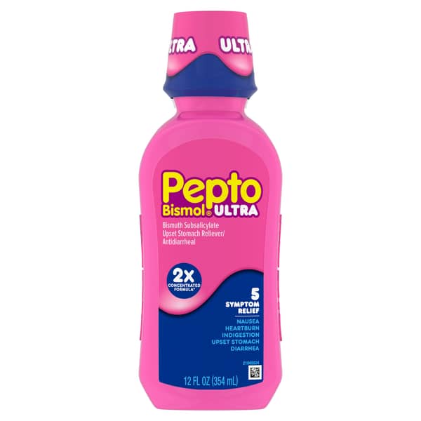 Pepto-Bismol 5 Symptom Relief (12 oz Liquid)