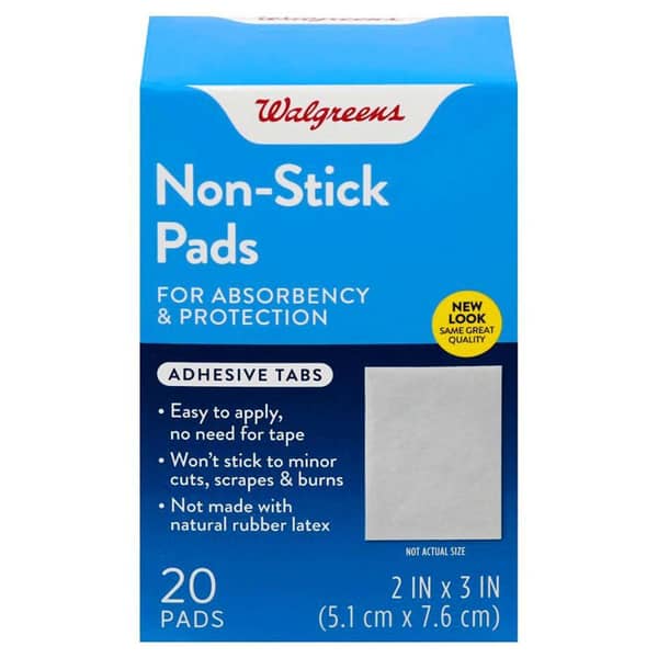 Walgreens Non-Stick 2" x 3" Pads