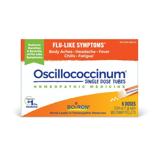 Boiron Oscillococcinum Flu Like Symptoms Homeopathic Quick Dissolving Pellets