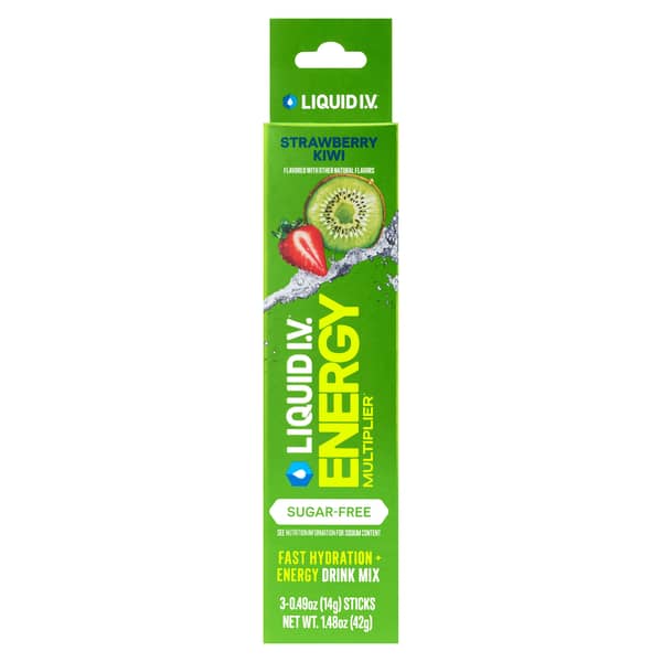 Liquid I.V. Sugar-Free Strawberry Kiwi Energy Drink Mix