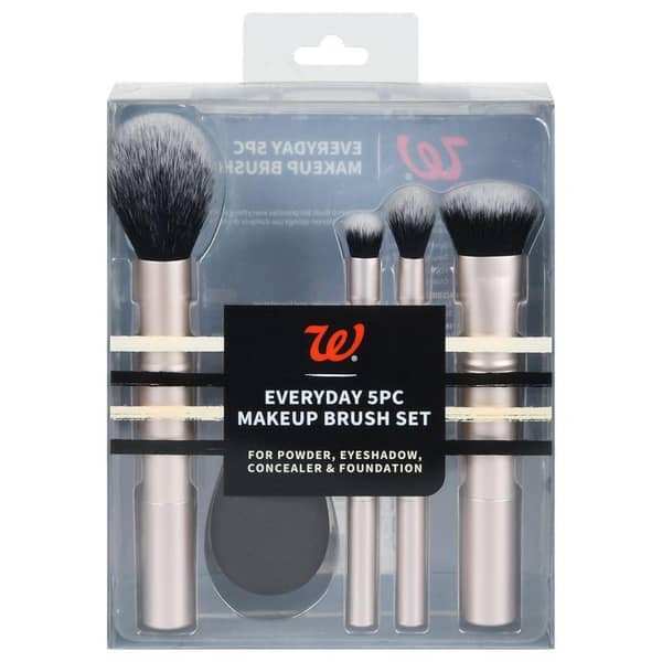 Walgreens Beauty Makeup Brush Set Everyday