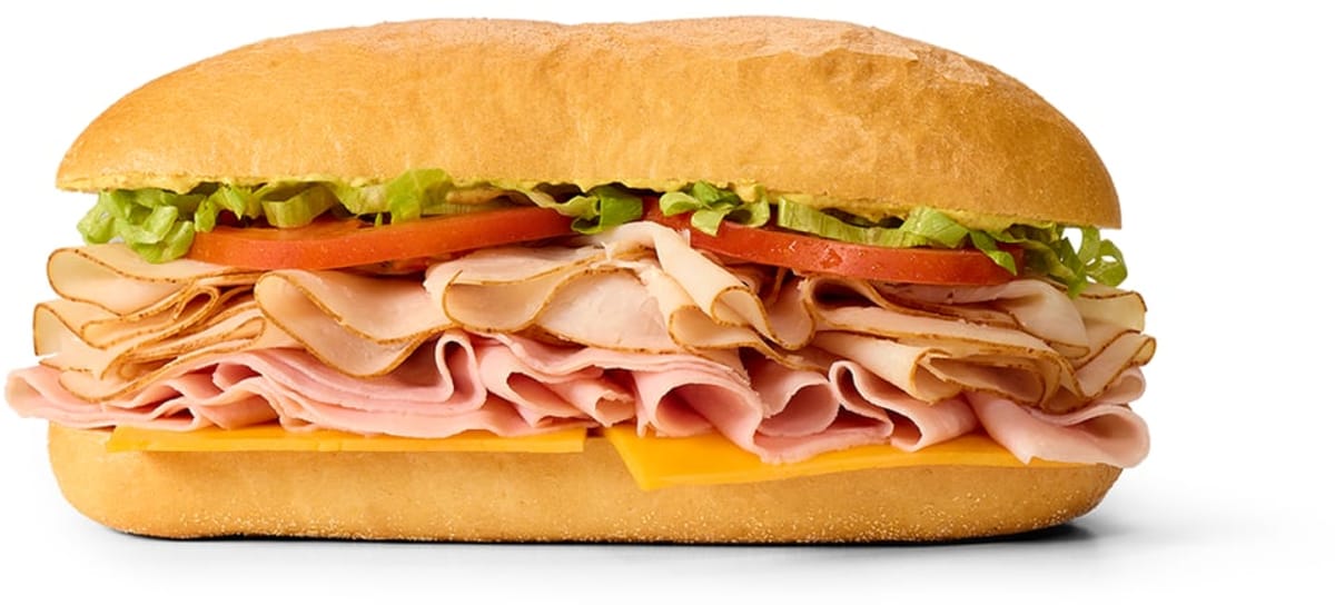 Turkey & Ham Double Meat Cold Hoagie