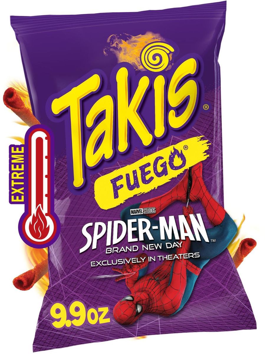 Takis Fuego Hot Chili Pepper & Lime Flavored Extreme Rolled Tortilla Chips Sharing Size