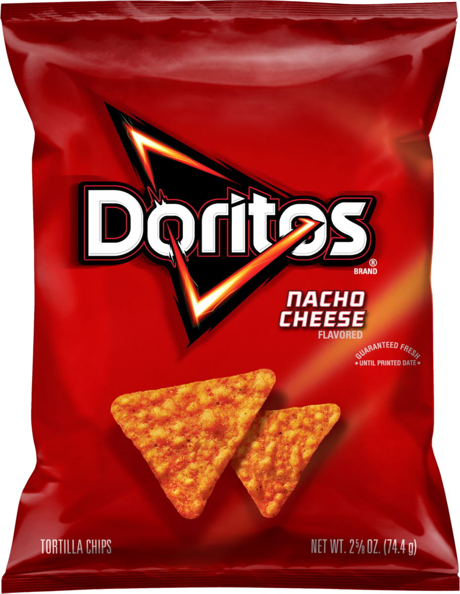 Doritos Nacho Cheese Flavored Tortilla Chips