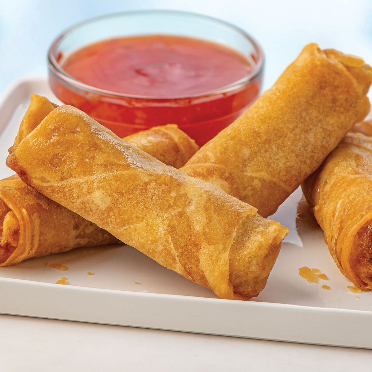 Jerk Chicken Spring Rolls