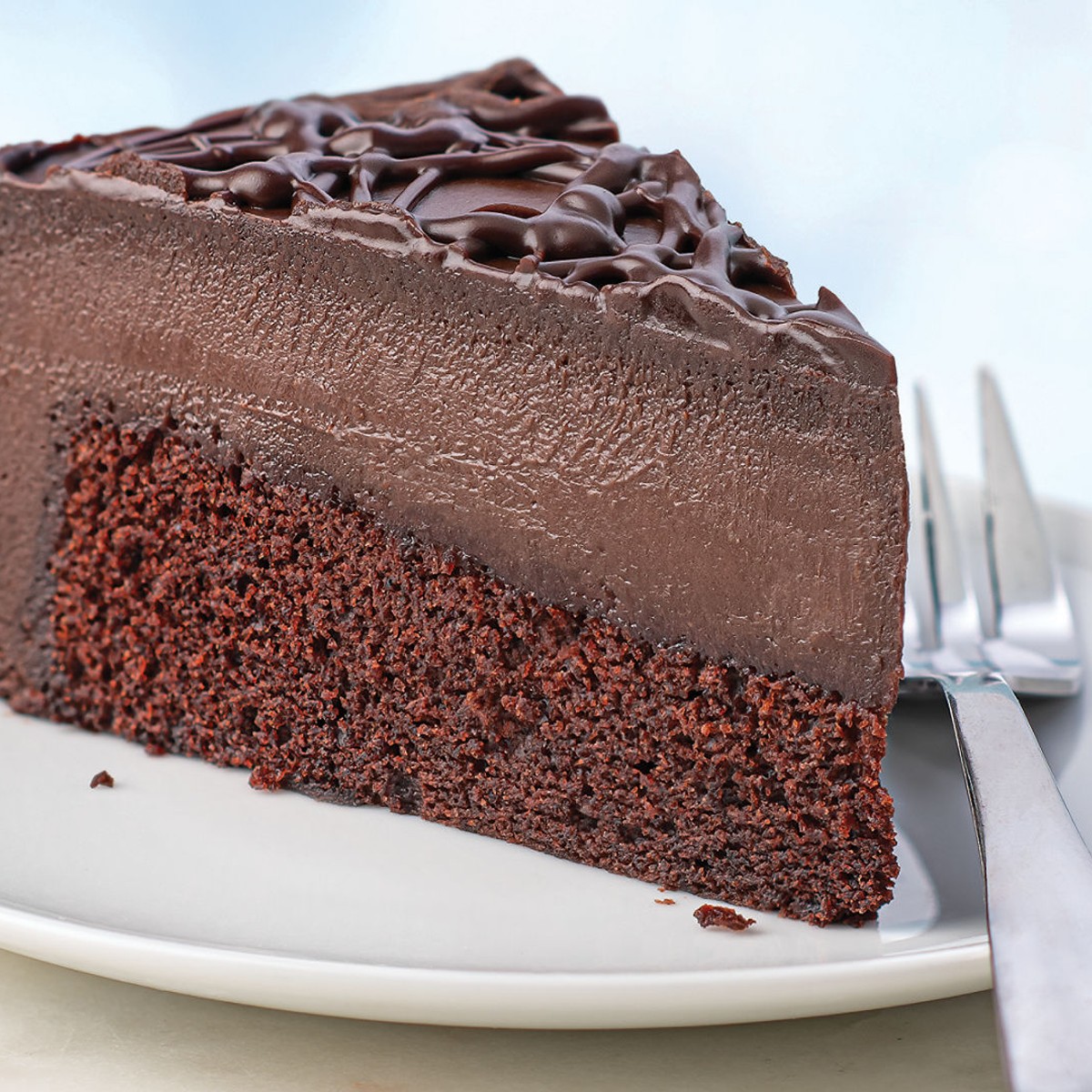 Belgian Mousse Cake Slice