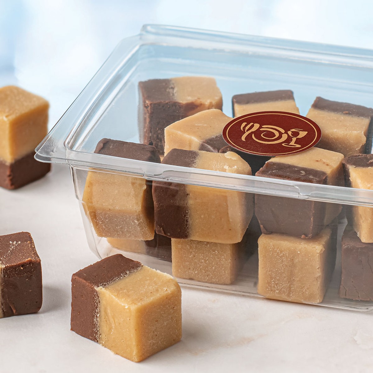 Chocolate Peanut Butter Fudge Bites