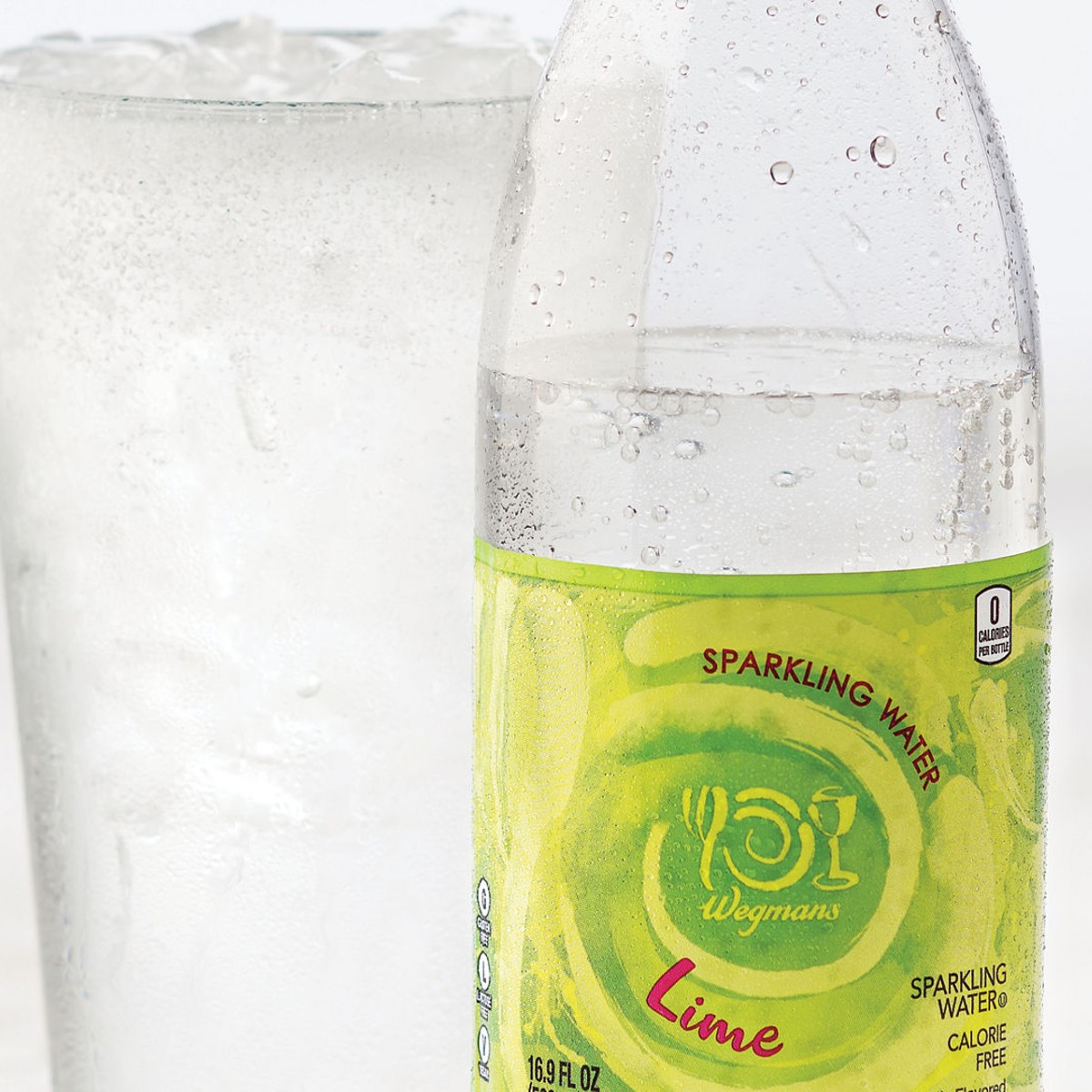 Wegmans Lime Sparkling Water